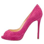 Christian Louboutin Pre-owned Pre-owned Laeder klackskor Pink, Dam