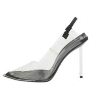 Alexander Wang Pre-owned Pre-owned Tyg klackskor White, Dam