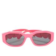 Versace Pre-owned Pre-owned Acetat solglasgon Pink, Dam