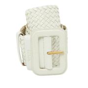 Prada Vintage Pre-owned Laeder skrp White, Dam