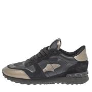 Valentino Vintage Pre-owned Laeder sneakers Black, Dam