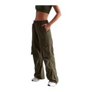 Aim'n Khaki Windbreaker Parachute Pants Green, Dam