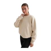 Aim'n Mysig Serif Sweatshirt Beige, Dam