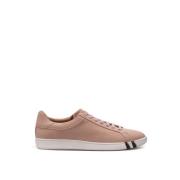 Bally Eleganta Rosa Lädersneakers Pink, Dam