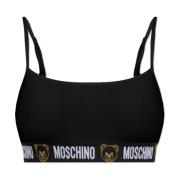 Moschino BH med logotyp Black, Dam