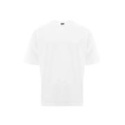 Paul & Shark Bomull T-shirt med Unik Design White, Herr