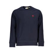 Timberland Blå Klassisk Sweatshirt med Rund Hals Blue, Herr