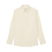 Ines De La Fressange Paris Maureen ecru bomullsskjorta Beige, Dam