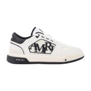 Amiri Läder Sneakers med Sidologo White, Herr