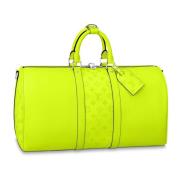 Louis Vuitton Cloud Keepall Neon Volt Taigarama Green, Herr