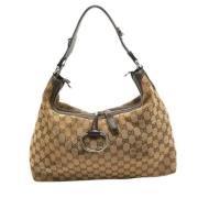 Gucci Vintage Pre-owned Canvas handvskor Beige, Dam