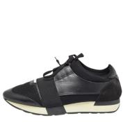 Balenciaga Vintage Pre-owned Laeder sneakers Black, Dam