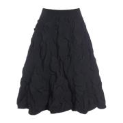 Bitte Kai Rand Puffy Poplin Kjol Svart Black, Dam