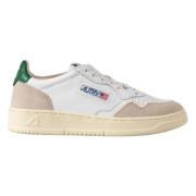 Autry Retrostil Vita Lädersneakers White, Dam