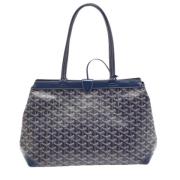 Goyard Vintage Pre-owned Laeder totevskor Blue, Dam