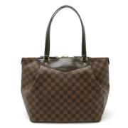 Louis Vuitton Vintage Pre-owned Canvas louis-vuitton-vskor Brown, Dam