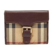 Burberry Vintage Pre-owned Belagd canvas plnbcker Brown, Dam