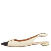 Aquazzura Pre-owned Pre-owned Tyg lgskor Beige, Dam