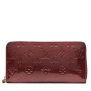 Louis Vuitton Vintage Pre-owned Laeder plnbcker Red, Dam