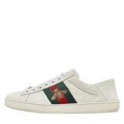 Gucci Vintage Pre-owned Laeder sneakers White, Herr