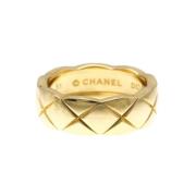 Chanel Vintage Pre-owned Guld chanel-smycken Yellow, Dam