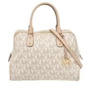 Michael Kors Pre-owned Pre-owned Laeder handvskor Beige, Dam