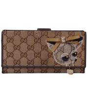 Gucci Vintage Pre-owned Canvas plnbcker Brown, Dam