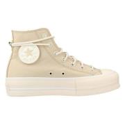 Converse Höga Sneakers Beige, Dam