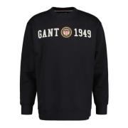 Gant Stilfull Stickat Kollektion Black, Herr