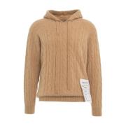 Amaránto Brun Stickat Aw24 Brown, Herr