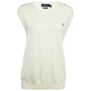 Ralph Lauren Pre-owned Pre-owned Stickat toppar White, Herr