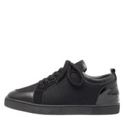 Christian Louboutin Pre-owned Pre-owned Mesh sneakers Black, Herr