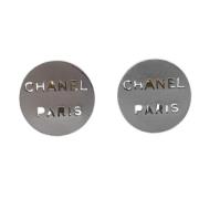 Chanel Vintage Pre-owned Silver chanel-smycken Gray, Dam