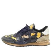 Valentino Vintage Pre-owned Laeder sneakers Multicolor, Herr