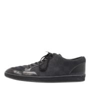 Louis Vuitton Vintage Pre-owned Laeder sneakers Black, Herr