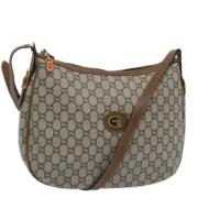 Gucci Vintage Pre-owned Canvas gucci-vskor Beige, Dam