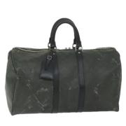 Louis Vuitton Vintage Pre-owned Canvas resvskor Black, Dam