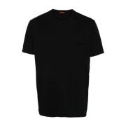 Barena Venezia Svart T-shirts och Polos Kollektion Black, Herr