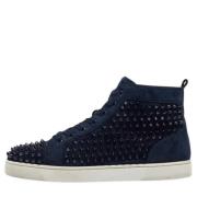 Christian Louboutin Pre-owned Pre-owned Mocka sneakers Blue, Herr