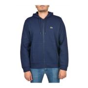 Lacoste Blå Zip Hoodie Blue, Herr