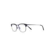 Oliver Peoples Svart Optisk Ram Klassisk Stil Black, Herr