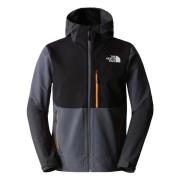 The North Face Dawn Turn Hybrid Softshell Jacka Gray, Herr