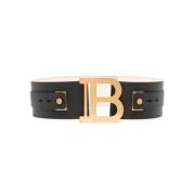 Balmain Stilfull B-Belt i svart Black, Dam