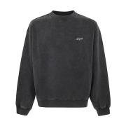 Axel Arigato Svart Tvättad Sweatshirt Black, Herr