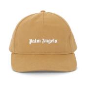 Palm Angels Klassiskt Logotyp Baseballkeps Beige, Herr