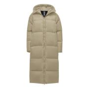 BomBoogie Down Coats Beige, Dam