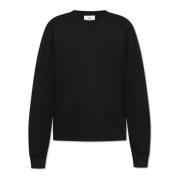 Ami Paris Sweatshirt med logotyp Black, Herr