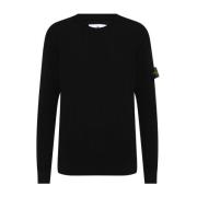 Stone Island Svart Sweatshirt Aw24 Black, Herr