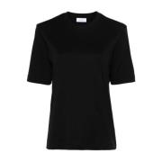 Salvatore Ferragamo Svarta T-shirts Polos för kvinnor Black, Dam