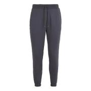 Tommy Jeans Grå Borstad Bomull Joggers Slim Fit Gray, Herr